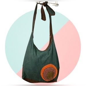 Green/teal Hobo bag